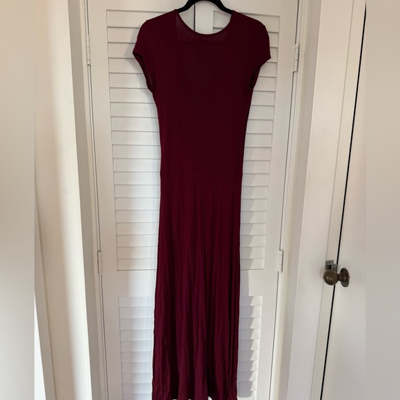 Lime n Chili Maroon Maxi‎ Dress - Picture 3 of 4